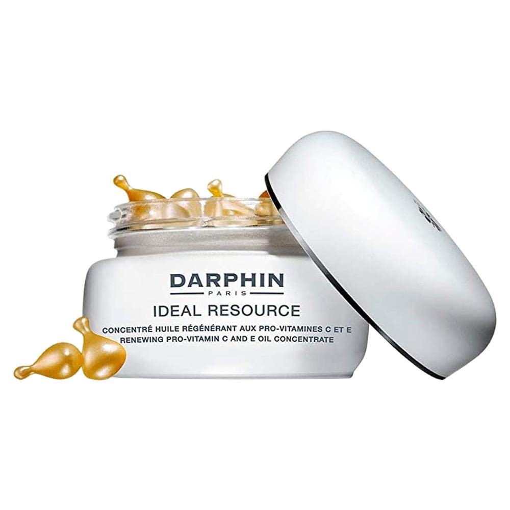 Darphin Ideal Resource Renewing Pro-Vitamin C and E Oil Concentrate Capsules Women 60 Count - görsel 1