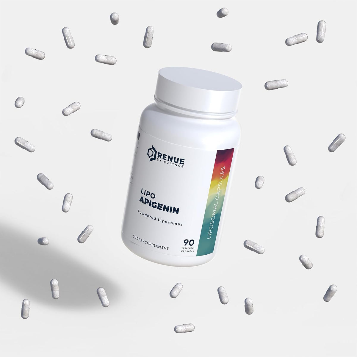 Renue By Science Apigenina Liposomal | 90 Cápsulas | 75 mg por ración | Alta Absorción | No OGM | Sin Alérgenos – Image 5