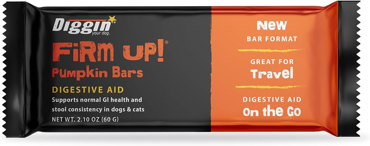 Diggin' Your Dog - Firm Up! - Barritas de – Calabaza deshidratada en tambor: Fuente concentrada de fibra, – Image 3