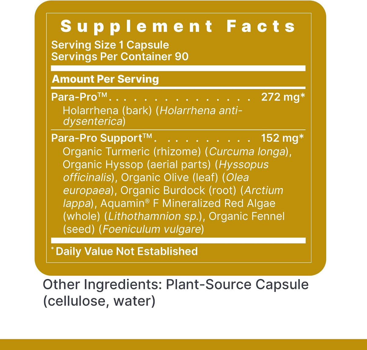 Premier Research Labs ParaStat - Limpieza Intestinal Natural, 90 Cápsulas – Image 6