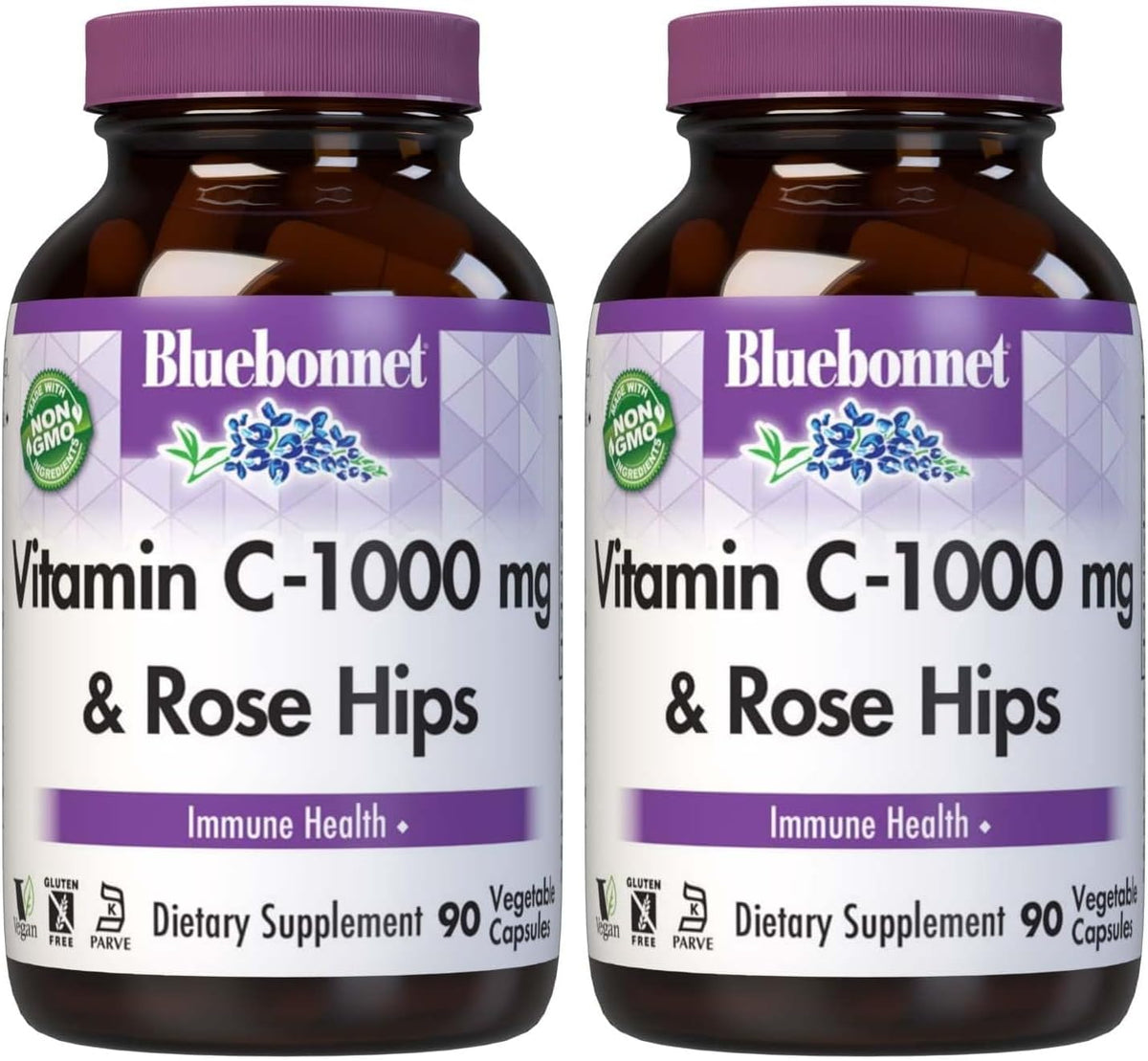 Bluebonnet Nutrition Vitamina C 1000 mg con Escaramujo – 90 Cápsulas Vegetales – Image 10