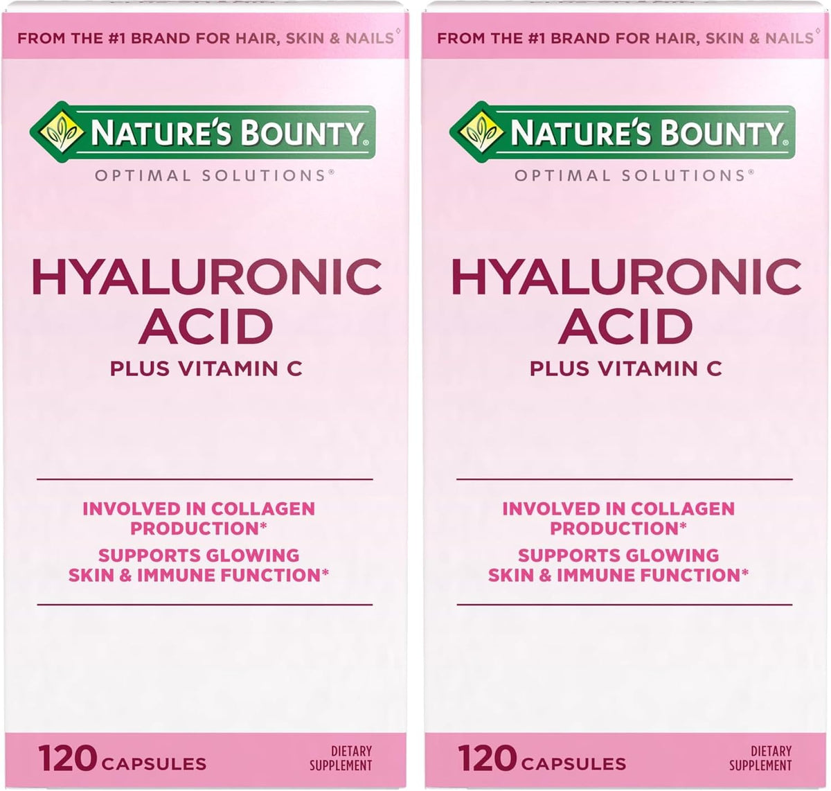 Nature's Bounty Vitamina C y Ácido Hialurónico, 120 Cápsulas - 60 Días – Image 8