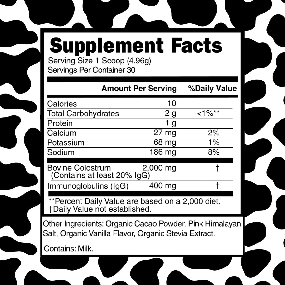 MINDHONEY Organic Colostrum | Premium Cacao – Defensas naturales: Las inmunoglobulinas presentes pueden contribuir – Image 8