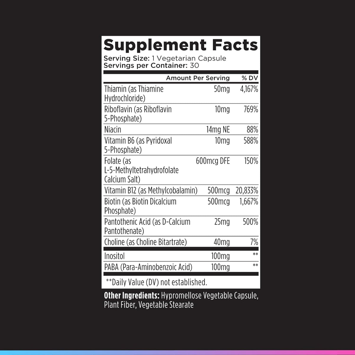 Livingood Daily Complejo B Metilado | 11 Formas Activas de Vitaminas B | Vegano y Sin Gluten | 30 Cápsulas – Image 7