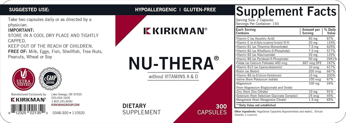 Kirkman d-Biotin 1000 mcg Cápsulas - – Metabolismo energético: Participa en el metabolismo normal de los – Image 3
