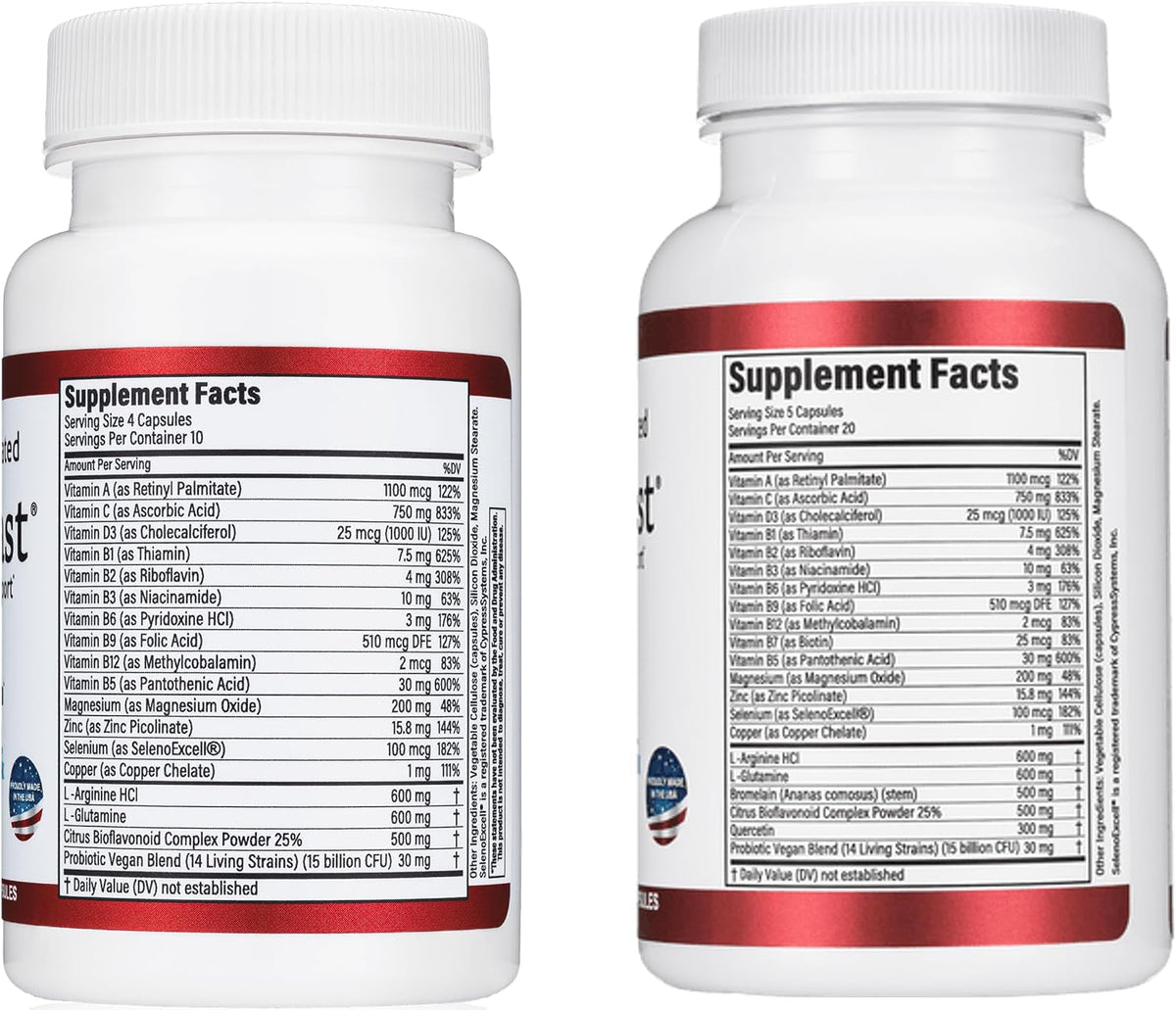 HealFast Completo para Recuperación de – Vitamina C: Contribuye a la formación normal de colágeno, esencial para – Image 7