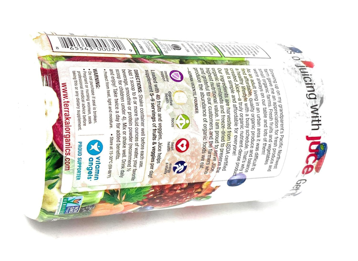 Terra Kai Organics Juce Super Fruit and – Cáscara de naranja y limón: Ricas en vitamina C y flavonoides, estos – Image 8
