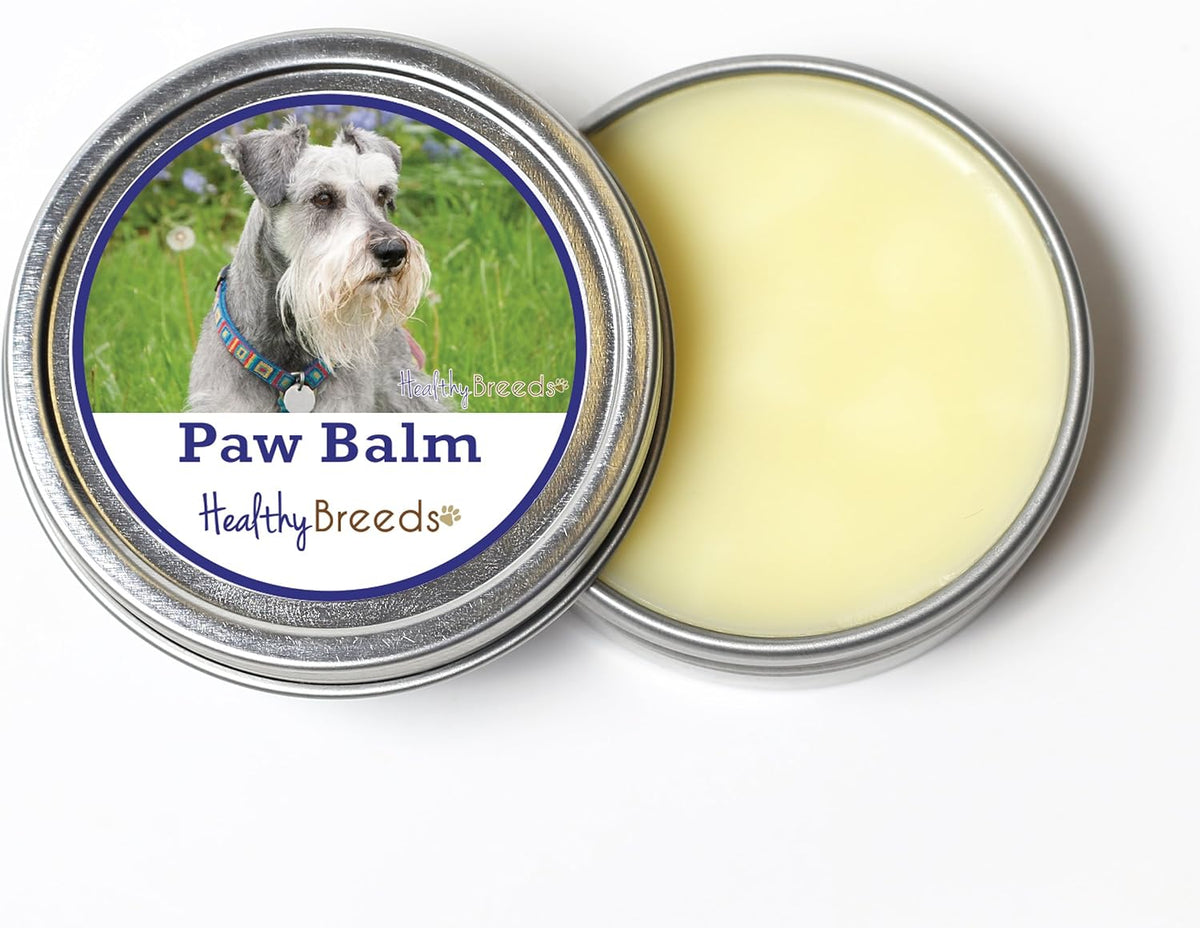 Healthy Breeds Miniature Schnauzer Dog Paw – Hidratación intensa: Las mantecas y aceites naturales penetran en la – Image 1