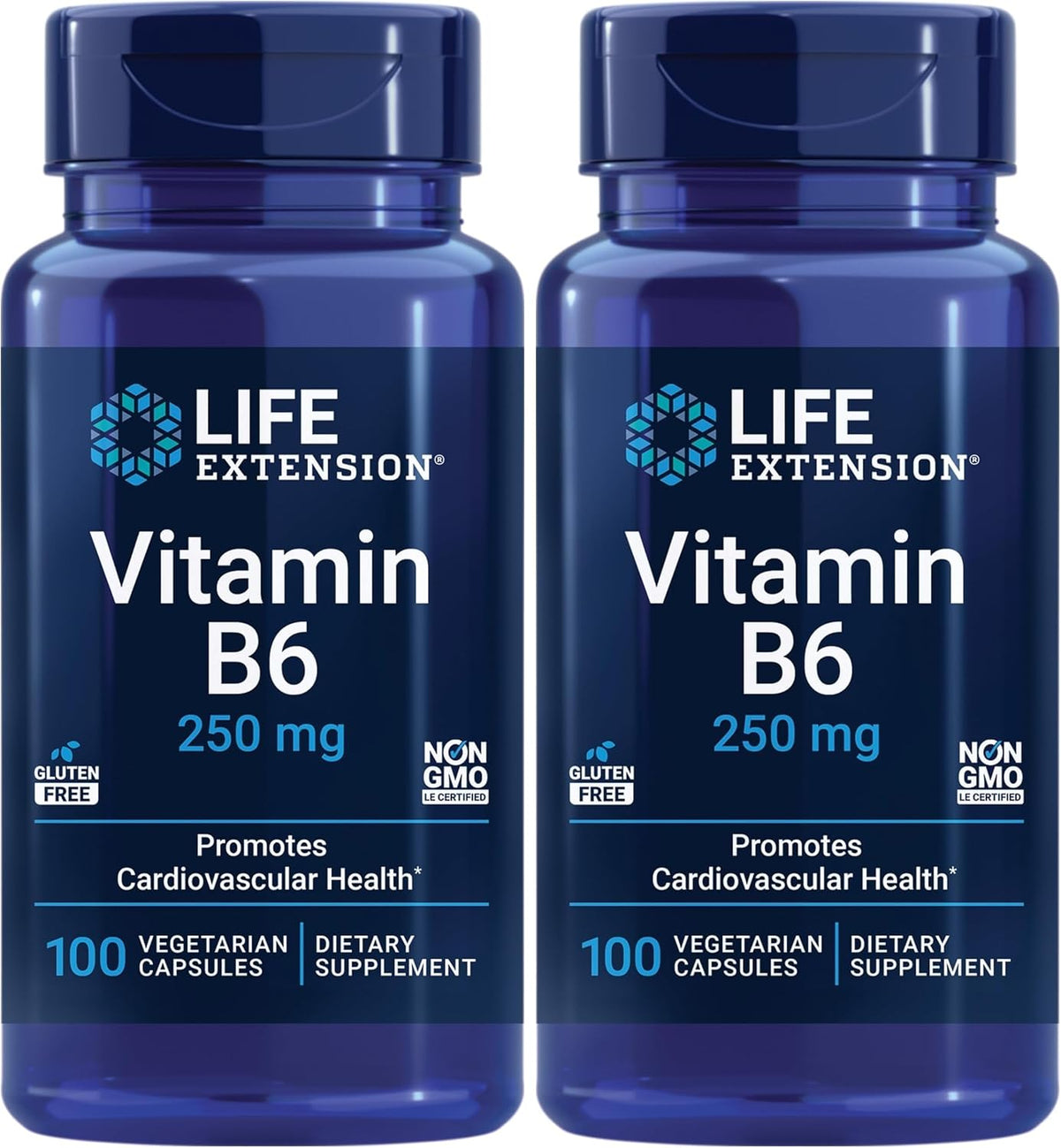 Life Extension Vitamina B6, 100 mg, Alta – Contribuye al metabolismo energético normal. – Image 8