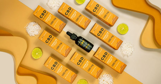Varios frascos de vitaminas dispuestos sobre una superficie clara, representando la búsqueda del mejor momento para tomar vitaminas