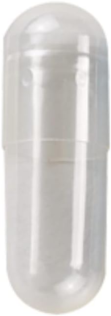 EZY DOSE Cápsulas de Gelatina Vacías Tamaño 2 (0.37 mL) - 500 Unidades