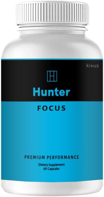 Hunter Focus Cápsulas - Cápsulas Avanzadas de Salud, 60 Cápsulas