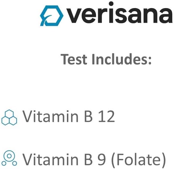 Verisana Test de Vitaminas B – Determina tus Niveles de B9 y B12 Fácilmente desde Casa