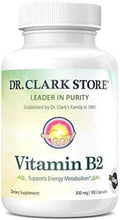 Dr. Clark Vitamina B2 300 mg, 100 Cápsulas de Gelatina