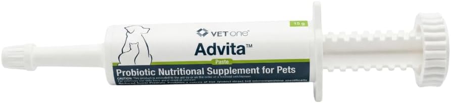 Advita Probiotic Nutritional Supplement Paste for Dogs & Cats (15 g)