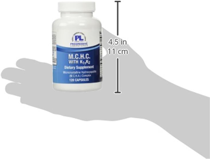 Progressive Labs MCHC with K1 and K2 Supplement, 120 Cápsulas