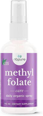 nbpure Metilfolato Vitamina B9 Spray, 30 ml - Ácido Fólico en Forma Activa