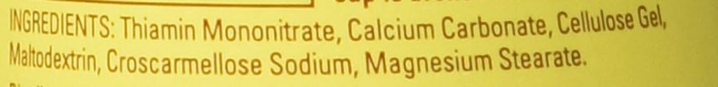 Nature Made Vitamina B-1 100 mg, 100 Comprimidos (Paquete de 3)