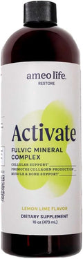 Ameo Life Complejo de Ácido Fúlvico y Minerales – Apoyo Celular, Detox y Colágeno – 473 ml
