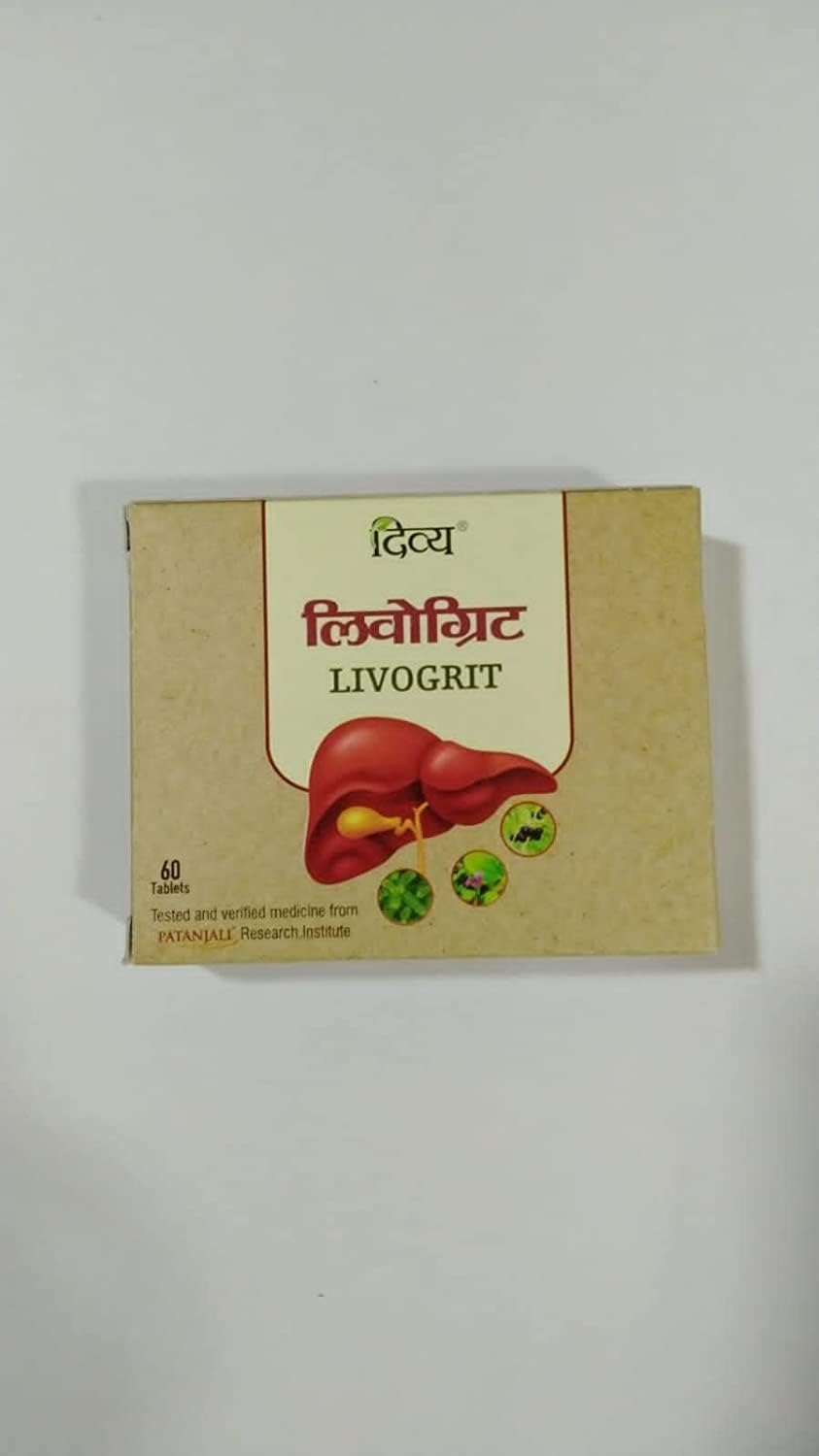 Patanjali Divya Livogrit Tablet 60 Tablets