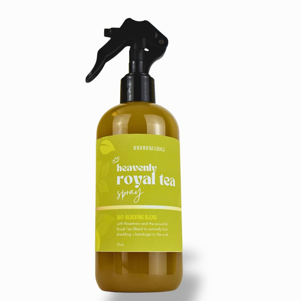 Uhuru Naturals Spray Capilar con Biotina y MSM – Tratamiento Fortalecedor para el Cuero Cabelludo 237 ml