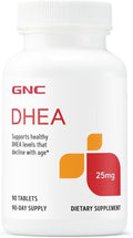 GNC DHEA 25mg | 90 Cápsulas