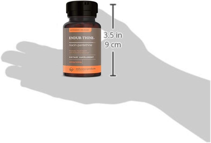 ENDUR-Thine Niacin – Pantethine, 500 mg, 90 comprimidos