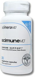 ScimeraMD® Scimune – Suplemento de apoyo inmunitario con zinc, quercetina, vitamina C, equinácea y Wellmune® beta-glucano, 30 cápsulas