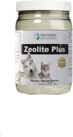 Vitality Science Zeolite Plus para Perros – Apoyo Inmunitario, Equilibrio del pH y Energía (900 g)