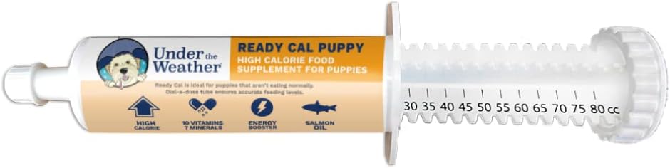 Under the Weather Ready Cal para Cachorros - Suplemento Calórico 80cc