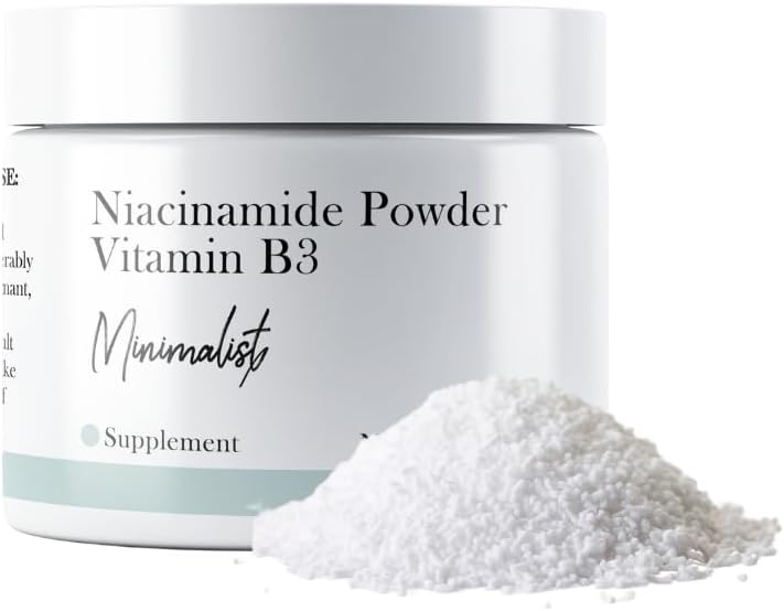 Minimalist Niacinamida en Polvo (2 oz) - Vitamina B3 Sin Enrojecimiento