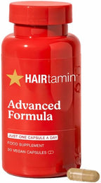 HAIRtamin Advanced Formula Biotin 5000 mcg - Hair, Skin and Nails Supplement - 30 Capsules