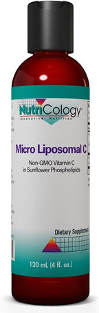 Allergy Research Group NutriCology Micro Liposomal C 1000 mg - Vitamina C Líquida Liposomal - 120 ml (24 porciones)