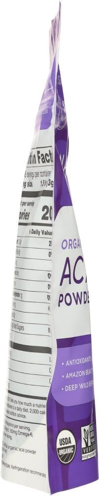Açaí en Polvo Liofilizado - 113 g - Navitas Naturals