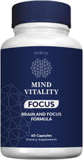 Avaivy Mind Vitality - Cápsulas para la Vitalidad Mental (60 Cápsulas)