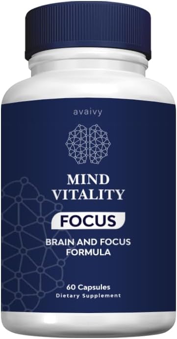 Avaivy Mind Vitality - Cápsulas para la Vitalidad Mental (60 Cápsulas)