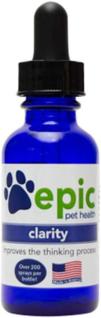 Clarity - Suplemento líquido natural para perros mayores o enfermos - Ayuda a la cognición - 60 ml (2 oz)