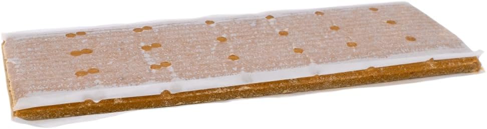 Pollen Patties para Apicultura de VILLAGE GIFT IMPORTERS | Contiene 15% de Polen Natural y 15.5% de Proteína | Nutrición Equilibrada para Abejas | Apoya la Salud de la Colmena (Paquete de 5, 5 unidades)