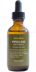 Probióticos para Perros y Gatos - 120 Servicios - Líquido Natural con Enzimas Digestivas