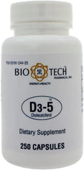 Bio-Tech D3-5 5000 UI 250 Cápsulas
