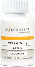 Integrative Therapeutics Vitamina D3 2000 UI - 120 Comprimidos Masticables Sabor Chocolate