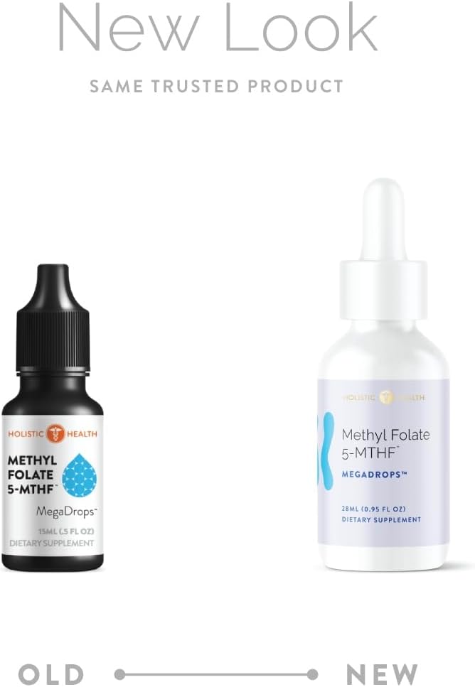 Methyl Folate 5-MTHF Mega Drops™ 28ml (0,95 fl oz)