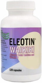 Eleotin Waikiki Vitamina D3 y Coral de Okinawa Calcio - 120 Cápsulas