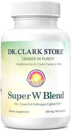 Dr. Clark Store Mezcla Súper W de Ajenjo - Ajenjo y Cuasia 330 mg, 100 Cápsulas