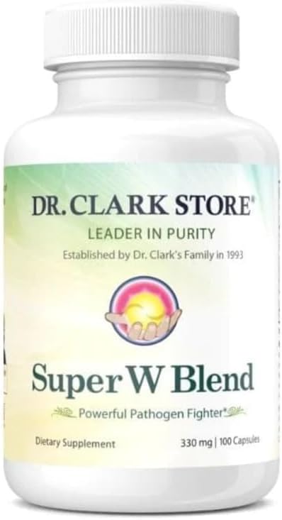 Dr Clark Superblend Cápsulas de Artemisa y Quasia - 330 mg, 100 Cápsulas Vegetarianas