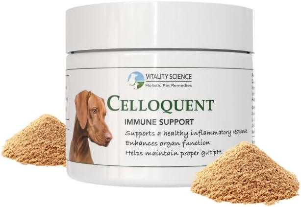 Vitality Science Celloquent para Perros - Apoyo Inmune y Digestivo Natural (220g)