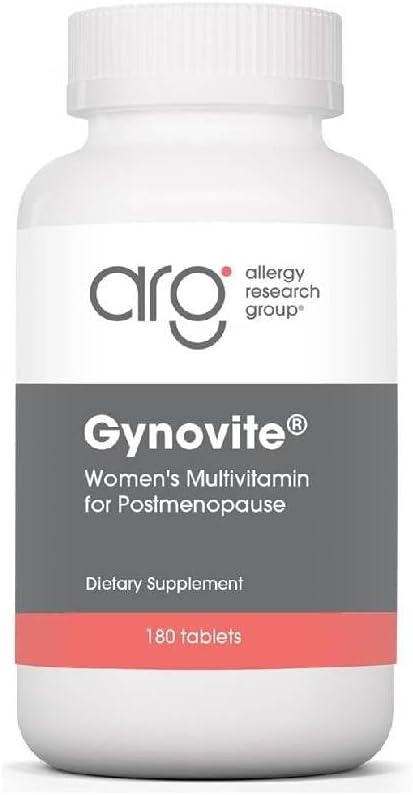 Optimox Gynovite Plus - Multivitamínico y Multimineral para Mujeres - Apoyo Postmenopáusico con Magnesio, Vitamina D3, Biotina y Enzimas Digestivas - 180 Comprimidos