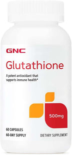 GNC Glutathione 500mg, 60 Cápsulas
