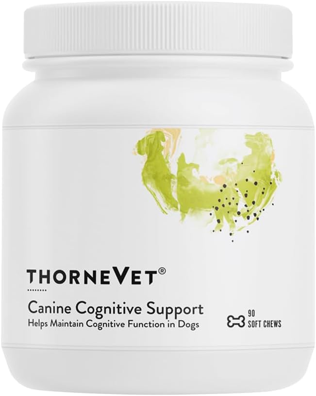 ThorneVet Apoyo Cognitivo Canino en Golosinas Blandas para Perros Mayores - 90 unidades