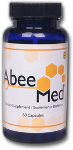 ABEE MED Natural Bee Venom Apitoxin Supplement - 60 Capsules + 2 oz Cream